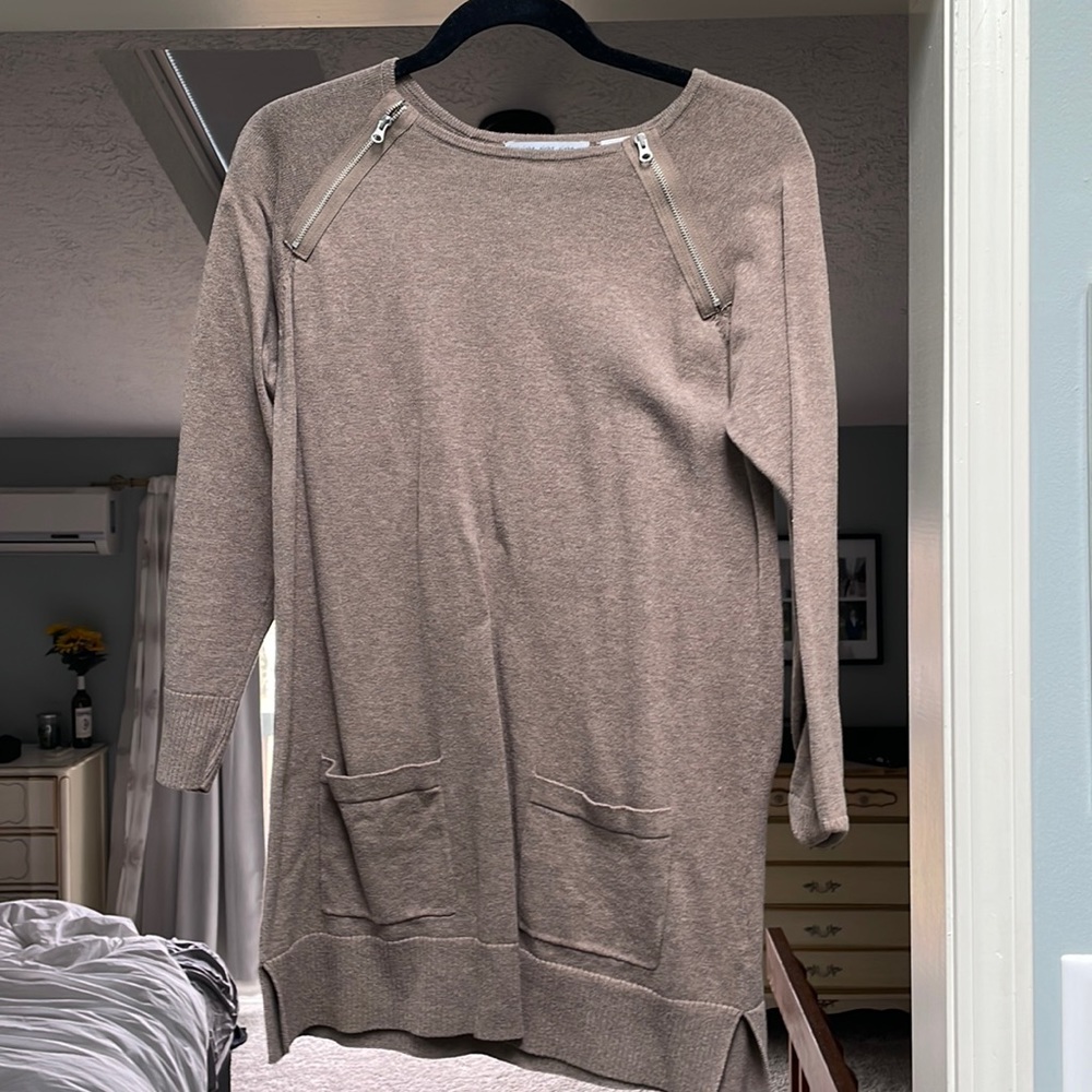 Sweater with Zippers & Pockets